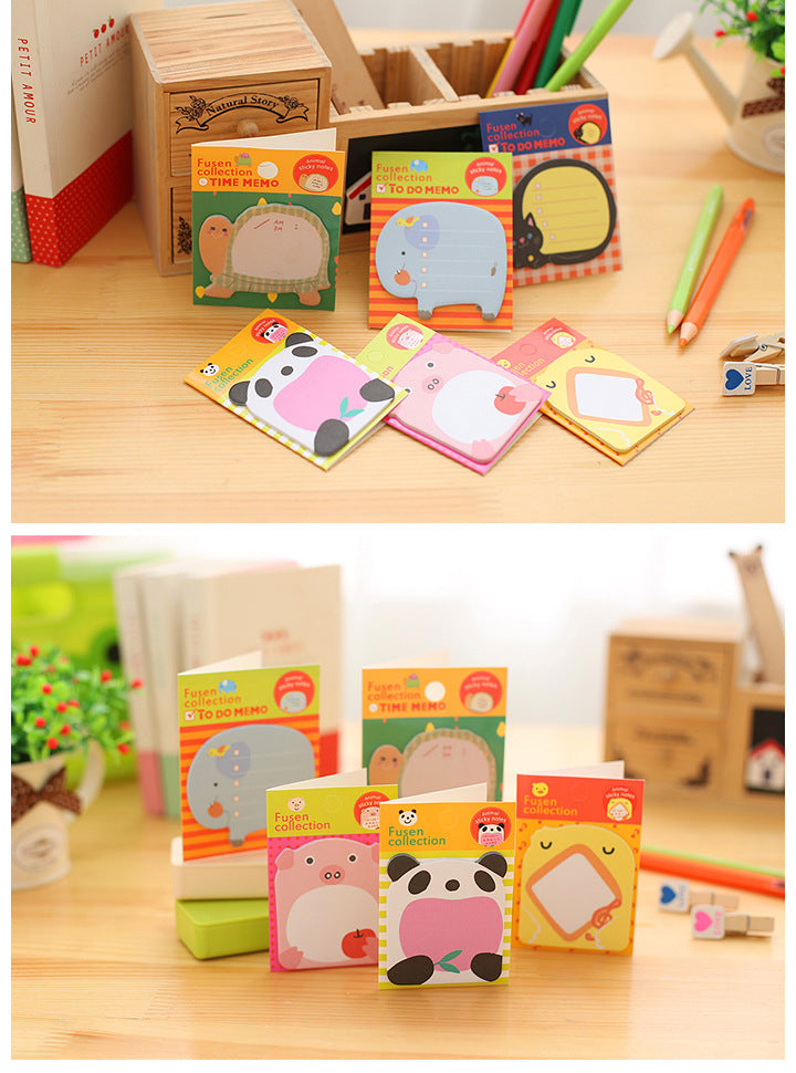 Charming cat sticky note