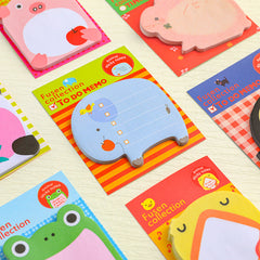 Cute frog cartoon sticky note
