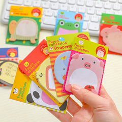 Cheerful rabbit sticky note design