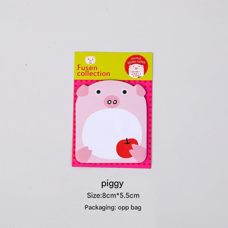 Cuddly panda sticky note