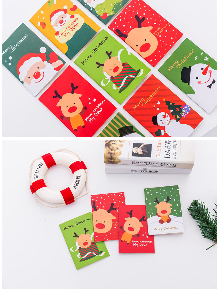 Reindeer design compact writing pad