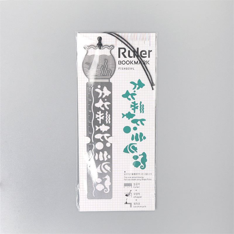 Elegant metal bookmark design 9 with practical uses