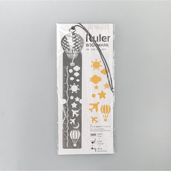 Elegant metal bookmark design 7 with unique graphics