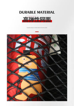 Adjustable storage net for car trunk