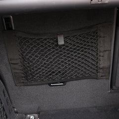 Organised trunk with cargo net