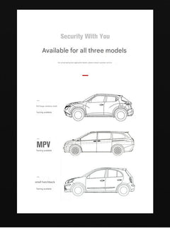 Vehicle trunk storage being used
