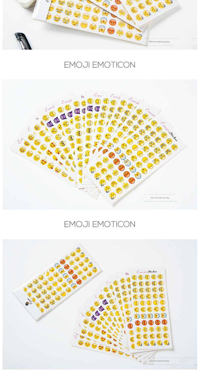 Illustrative example of sticker application in a craft
