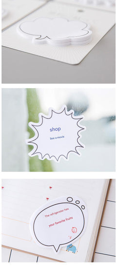 eco-friendly packaging of sticky note set