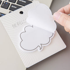 showcasing minimalist rectangular sticky notes