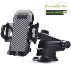 Universal Car Mount Holder angle view on dashboard
