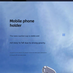Smartphone securely held by dashboard mount