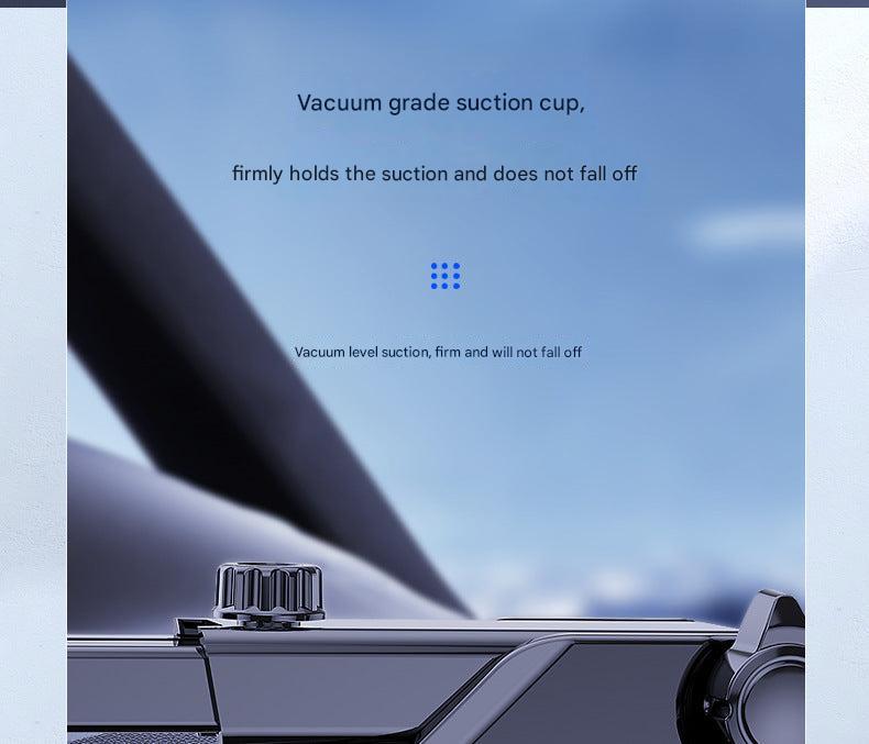 Universal phone bracket with suction features