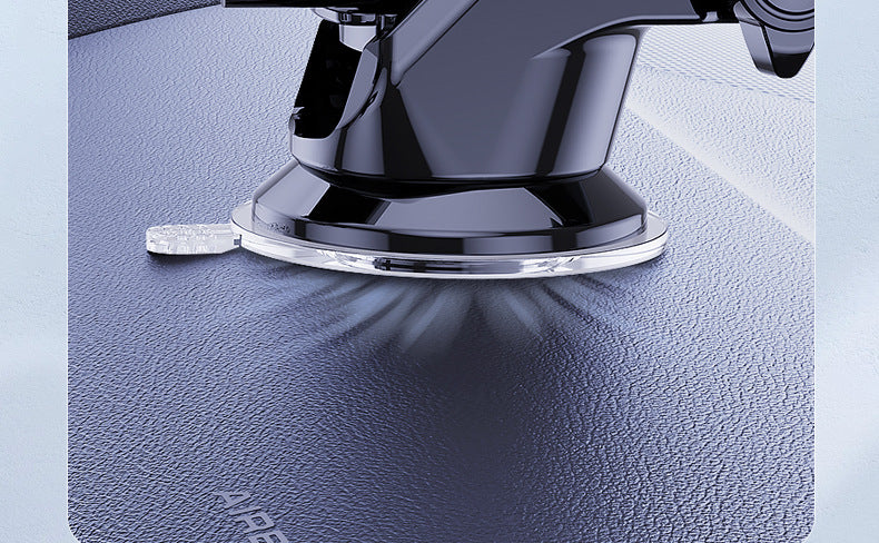 Installation demonstration of car mount in vehicle