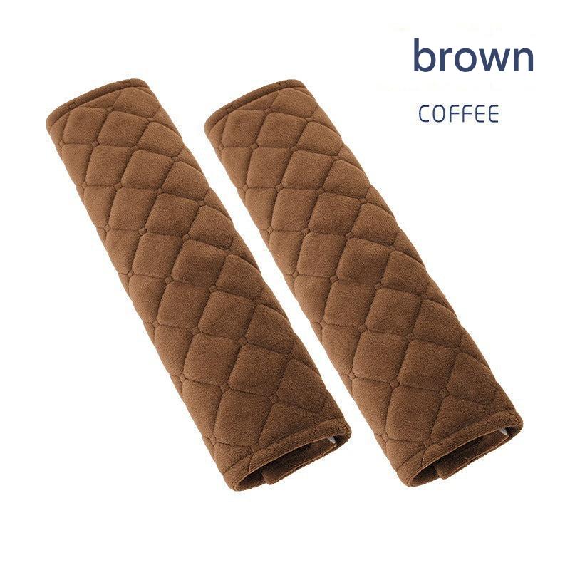 soft plush seat belt shoulder pad for car