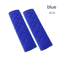 multiple colours of car seat belt covers