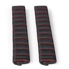 plush car seat belt shoulder pad cover in blue