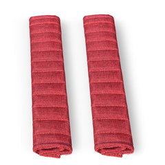 plush car seat belt shoulder pad cover in pink