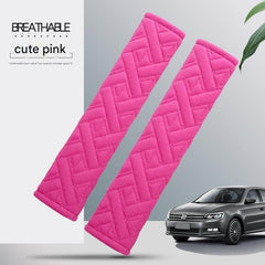 multiple colours of car seat belt covers