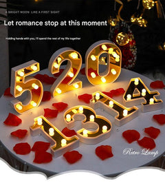 decorative lights spelling names