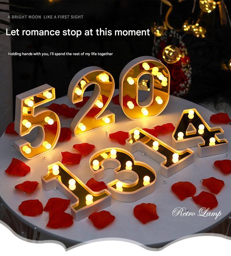 decorative lights spelling names