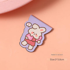 Charming magnetic bookmark with Scholar Girl design