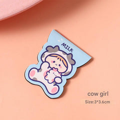 Charming magnetic bookmark with Decoration Teddy Bear design