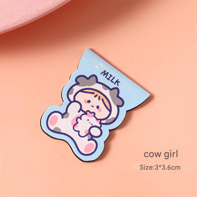 Charming magnetic bookmark with Decoration Teddy Bear design