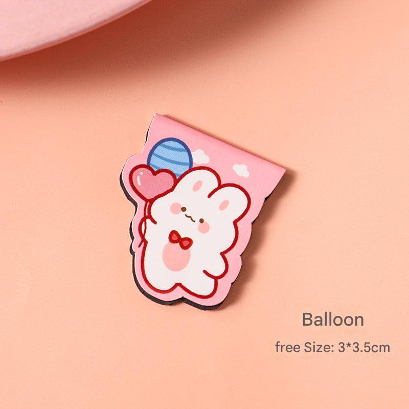Charming magnetic bookmark of an Editable Cat