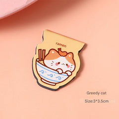 Charming magnetic bookmark with Ice Cream Bear