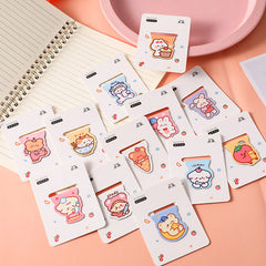 Charming magnetic bookmark of an Editable Cat