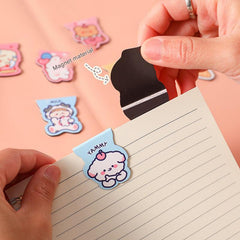 Charming magnetic bookmark with Ice Cream Bear