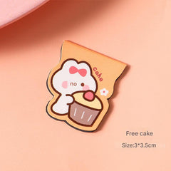 Charming magnetic bookmark of a Playful Cat