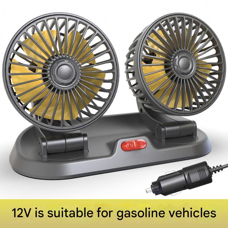 multiple colour options of car fan