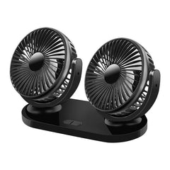 fan operating in truck cabin