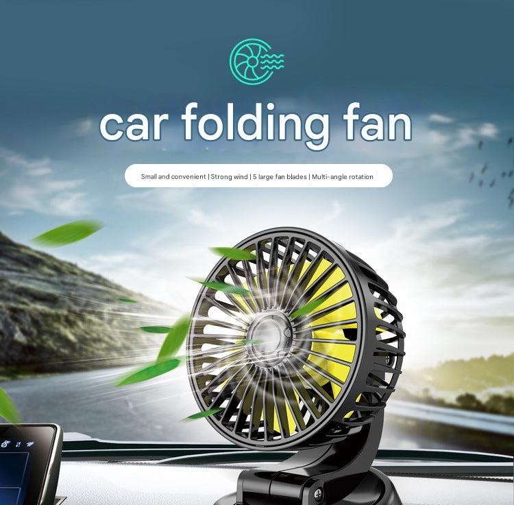 multiple colour options of car fan