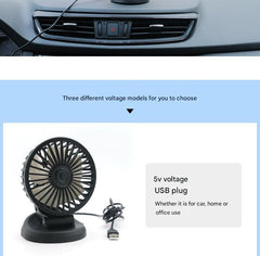 front view of vehicle fan