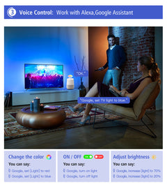 LED strip lighting accessories including connectors