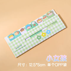 Adorable Strawberry Bunny Sticky Note