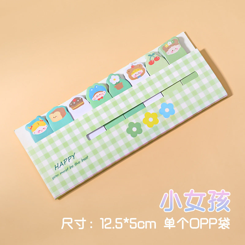 Adorable Strawberry Bunny Sticky Note