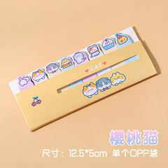 Charming Milk Tea Cow Sticky Note