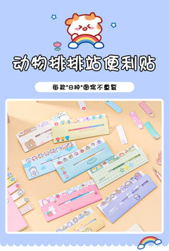 Cute Bear Sticky Note Design