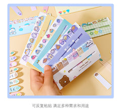 Assorted Cute Animal Sticky Notes Collection
