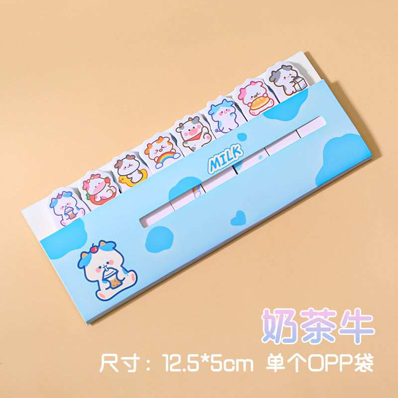 Vibrant Tulip Sticky Note Design