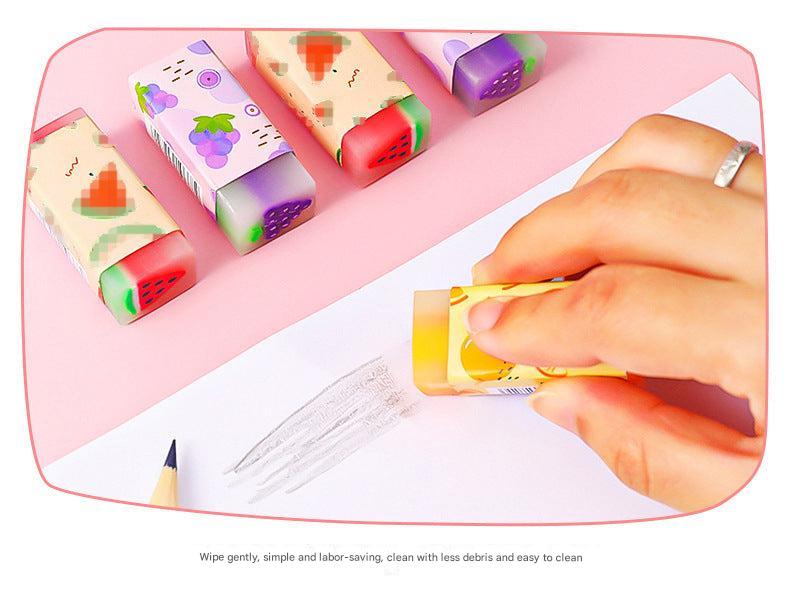 colourful kids' erasers for school