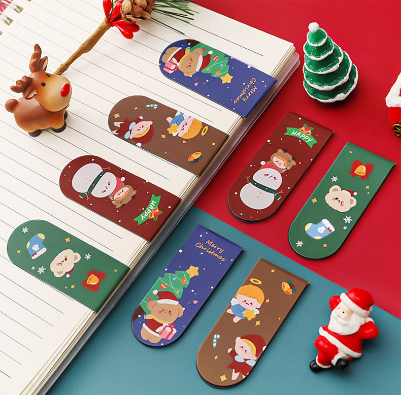 Holiday-themed bookmark set for students