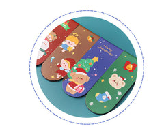 Holiday-themed bookmark set for students