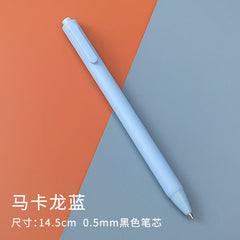 Chic macaron brown gel pen for office use
