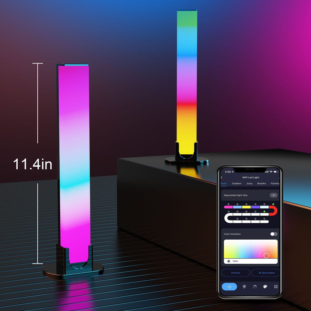 Voice control features of smart desk lamp