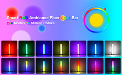 Ambient lighting from LED desk lamp in a room