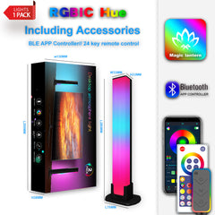LED lamp sync with music during entertainment